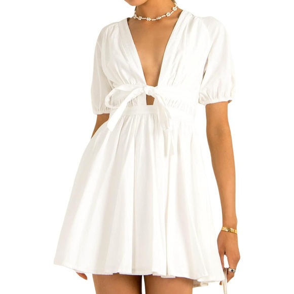 New white Dress| Small - Picture 2 of 4